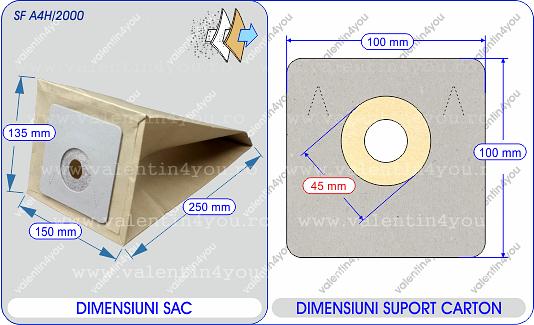 Detalii Sac pentru aspirator - Model 16