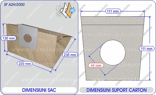 Detalii Sac pentru aspirator - Model 171
