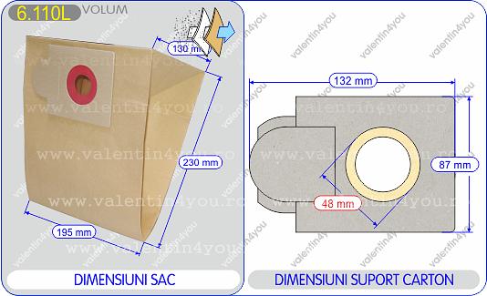 Detalii Sac pentru aspirator - Model 18