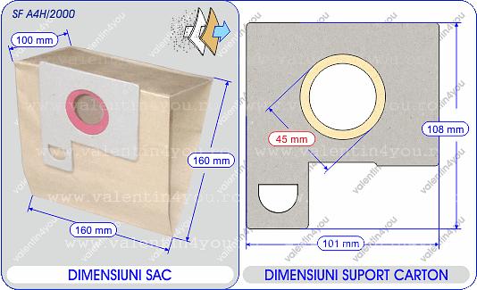 Detalii Sac pentru aspirator - Model 198