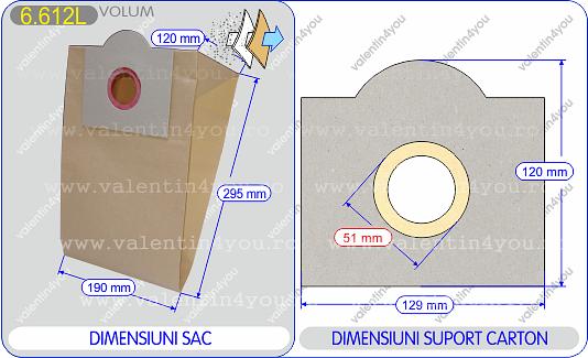 Detalii Sac pentru aspirator - Model 21