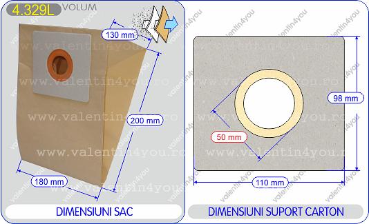 Detalii Sac pentru aspirator - Model 27