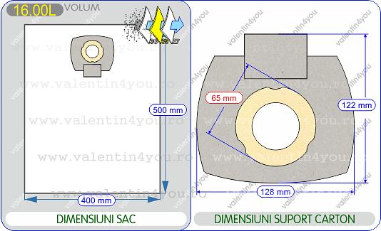 Detalii Sac pentru aspirator - Model 279b