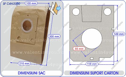 Detalii Sac pentru aspirator - Model 42