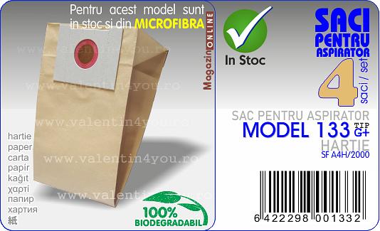 Sac pentru aspirator - Model 133