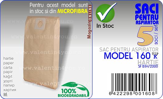 Sac pentru aspirator - Model 160
