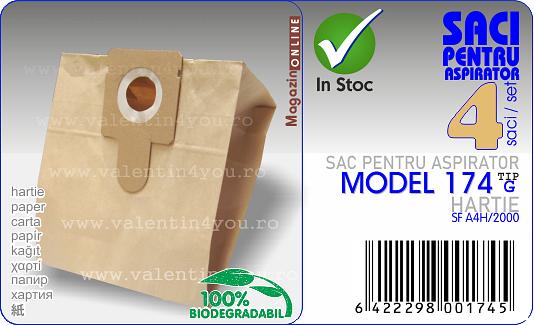 Sac pentru aspirator - Model 174