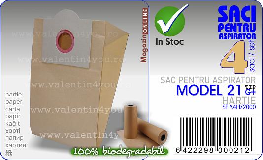 Sac pentru aspirator - Model 21