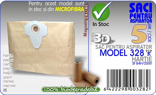 Sac pentru aspirator - Model 328