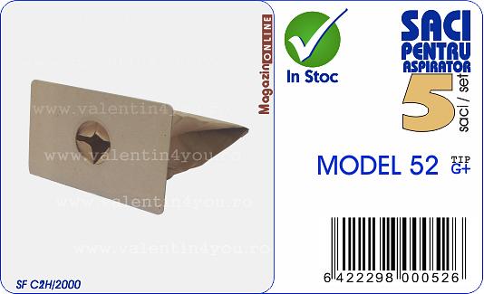 Sac pentru aspirator - Model 52