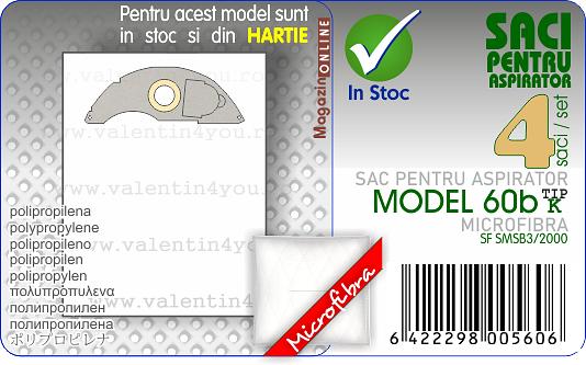 Sac pentru aspirator - Model 60b