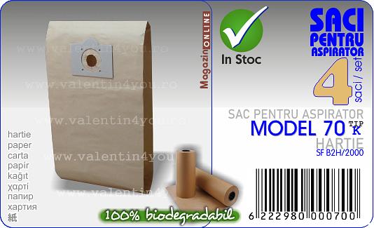 Sac pentru aspirator - Model 70