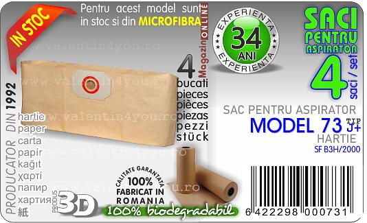 Sac pentru aspirator - Model 73