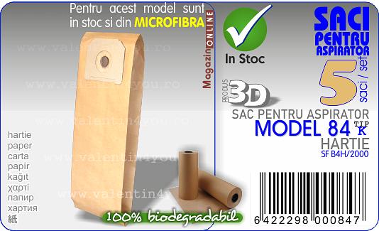 Sac pentru aspirator - Model 84